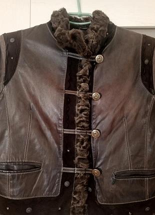 Куртка шкірянка