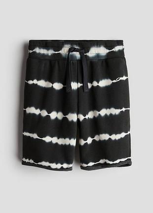 8-9 років 134 см h&m нові фірмові базові мякі шорти хлопчику оригінал