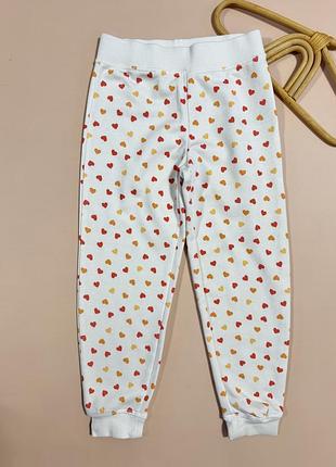 Штани двунитка для дівчинки нові 5-6 років