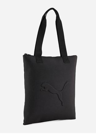 Оригінальна спортивна сумка шопер puma buzz tote 09115701 black чорна спортивна сумочка жіноча puma
