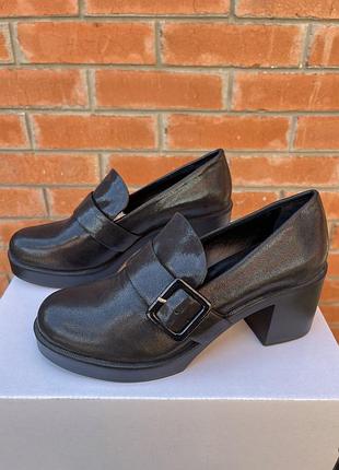 Туфли sm натуральная кожа
