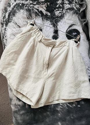 Шорти льняні  h&m