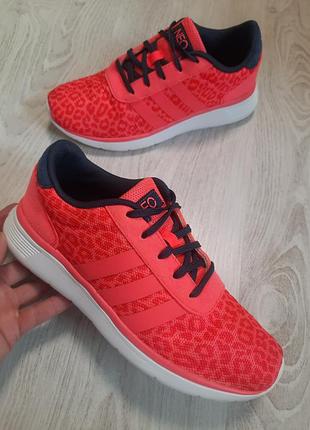 Яркие легкие кроссовки adidas lite racer neo кросівки черевики