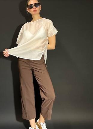 Итальянская блузка, жемчужный размер 48 итальянский,