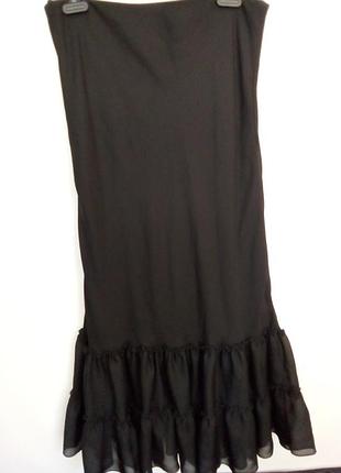 Спідниця довга.
шифон на підкладці.