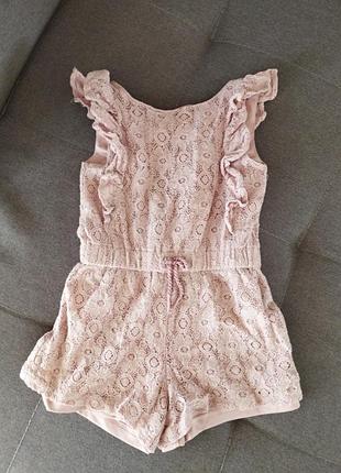 Комбинезон на девочку возраст 6-7 лет