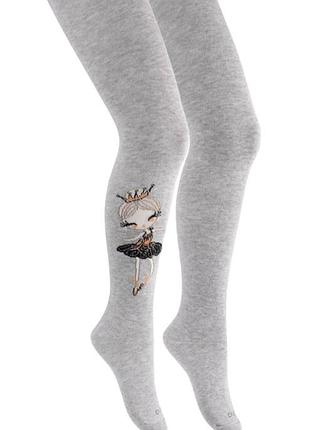 Колготки дитячі демісезонні бавовняні duna