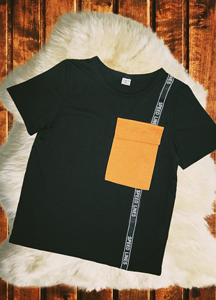 Футболка с кармашком. 7-8 лет.