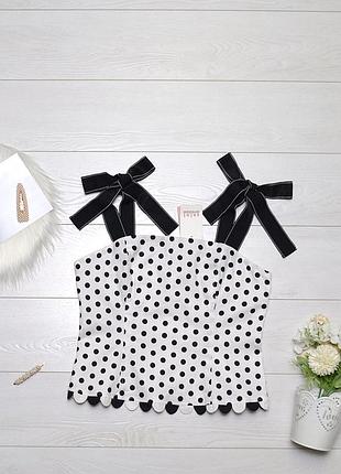 Красивий топ в горошок saint avenue.