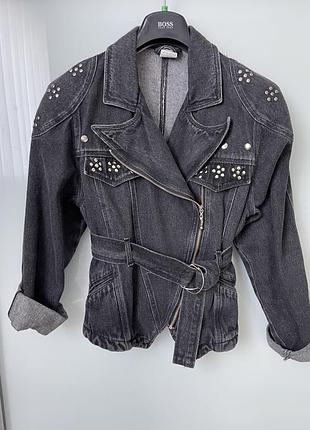 Піджак джинсовий