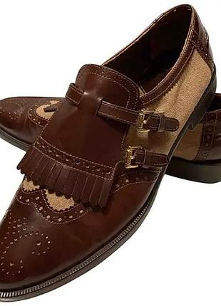Туфлі жіночі. лофери жіночі . лофери massimo dutti