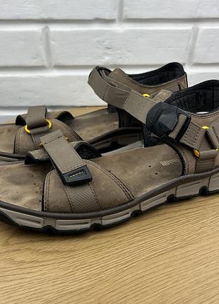 Мужские кожаные сандалии clark's