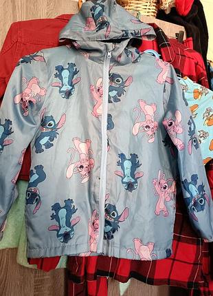 Куртка ветровка стич stitch disney