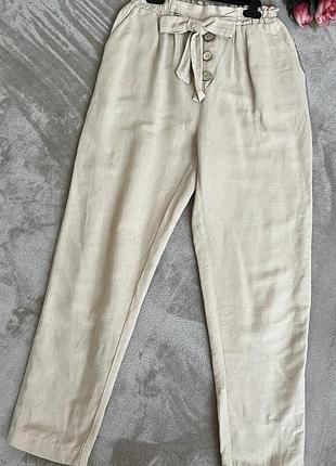 Лляні брюки
