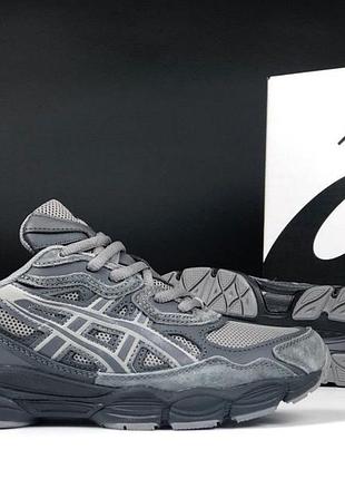 Кросівки чоловічі 12509 asics gel-nyc  сірі