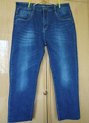 Джинси бриджі жіночі стрейч р.52-54 voggo denim