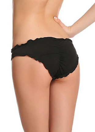 Трусы для купальника черный