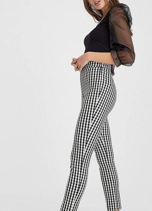 Женские брюки стильные повседневные тянутся бренд zara/xl