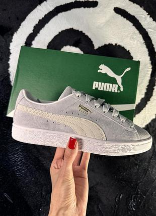 Замшеві оригінальні кеди кросівки puma suede