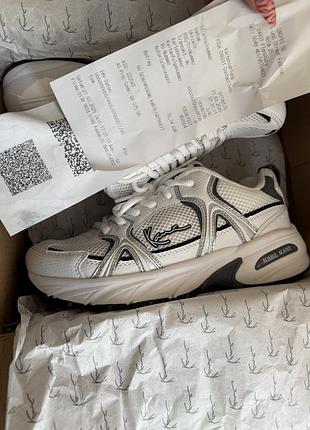 Кросівки жіночі karl kani,37p,весна-літо ,сіточка з елементами шкіри