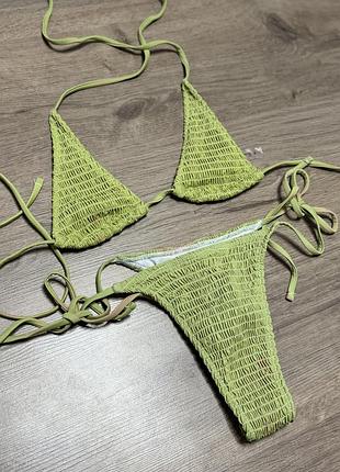 Роздільний купальник жатка