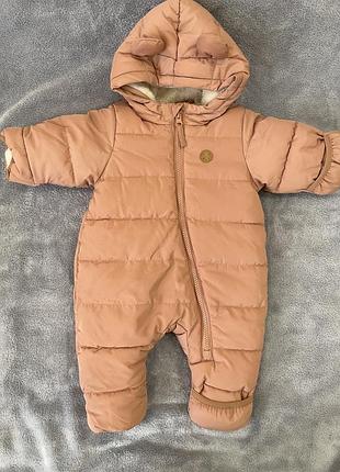 Комбінезон зимовий на дівчинку h&m 56р