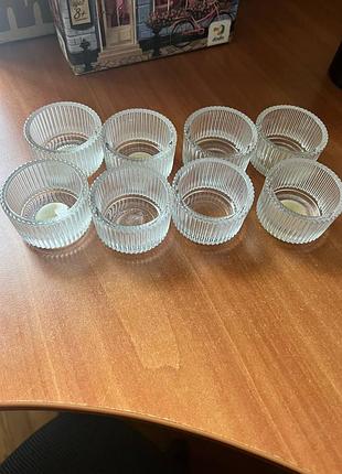 Тара для свічок - 8 шт (ціна за всі)