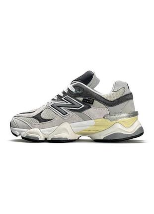 👟 женские кроссовки new balance 9060 grey beige 👟
