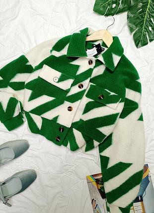 Куртка з об'ємними рукавами nasty gal, нова, розмір s