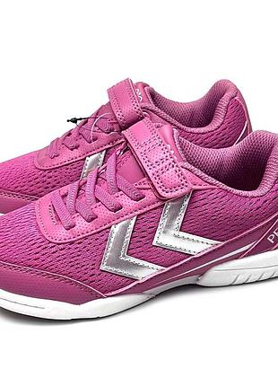 Кроссовки девочке на липучке hummel 4