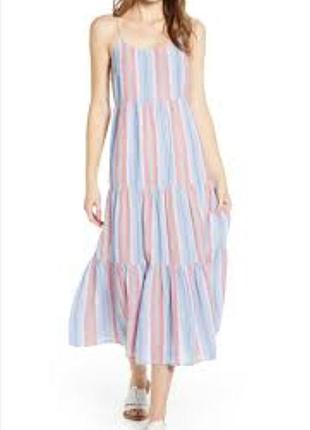 Сарафан сукня у смужку