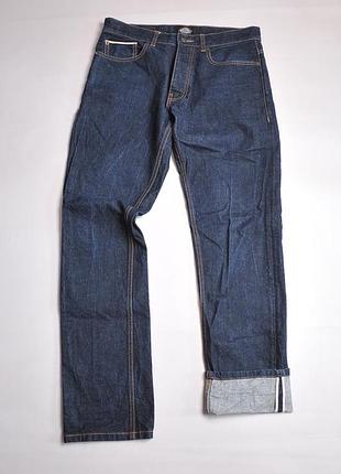 Джинси селведж денім dickies selvage denim jeans - 32x34