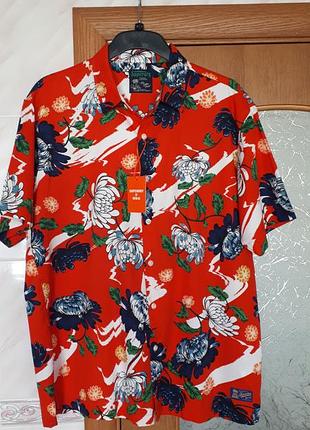 Рубашка super dry гавайка