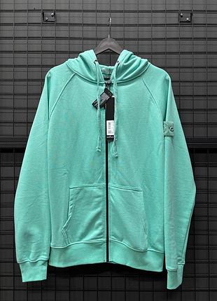 Зипка stone island бирюзовая