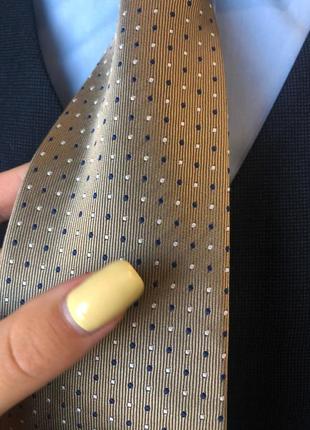 Шелковый галстук marks & spencer collezione4 фото