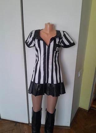 Стильное мини платье,спортивный стиль от бренда leg avenue