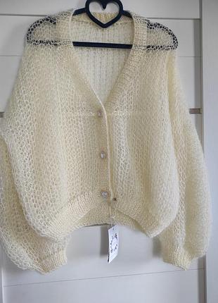 Кардиган хмаринка. handmade.
