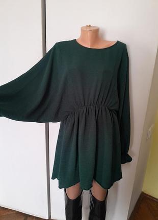 Стильное платье -мини, оверсайз,производство португалии