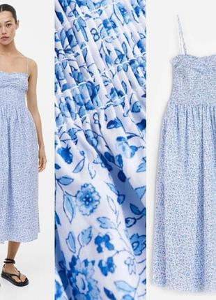 Плаття, сарафан із попліну в кольорах h&m