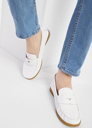 Жіночі, шкіряні мокасини *ikos*