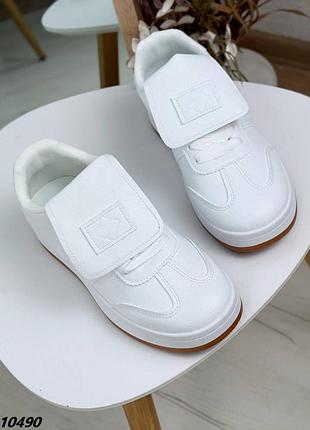 Кросівки арт. 10490, білий, екошкіра