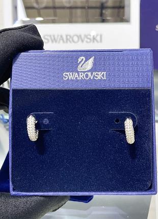 Серьги dextera swarovski