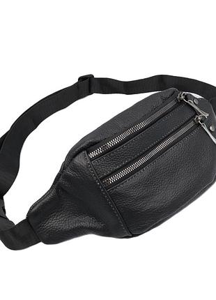 Сумка кожа leather black