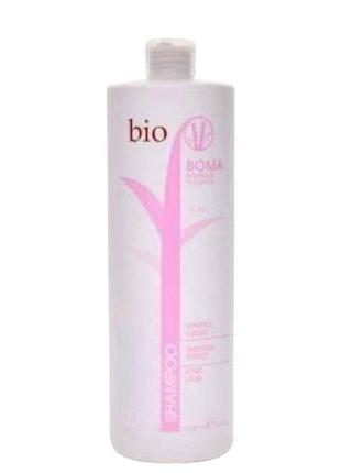 Шампунь для волосся з ефектом розгладжування bio boma shampoo
