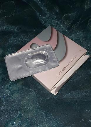 Лінза блакитна 14мм / 1шт