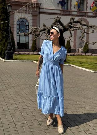 Сукня міді