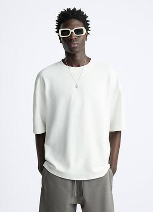 Футболка relaxed zara