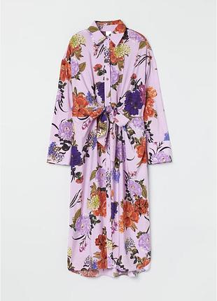 Яркое платье h&m