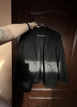 Блейзер пиджак черный
