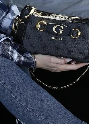 Стильна сумка guess izzy double оригінал оригинал
